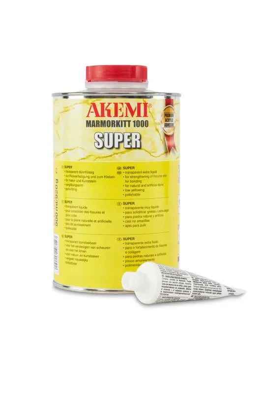 Akemi Marble Filler Super 1 kg. - Highly Liquid Acrylic Adhesive