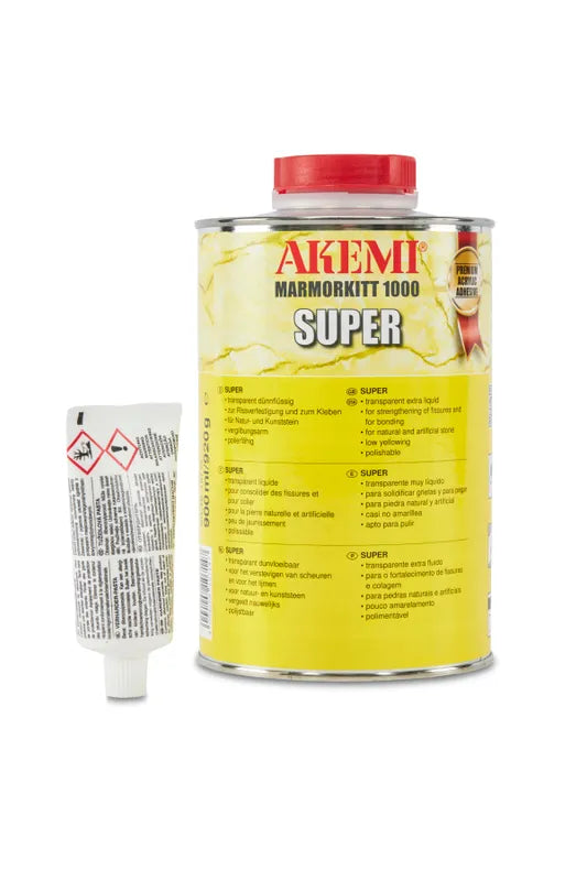Akemi Marble Filler Super 1 kg. - Highly Liquid Acrylic Adhesive