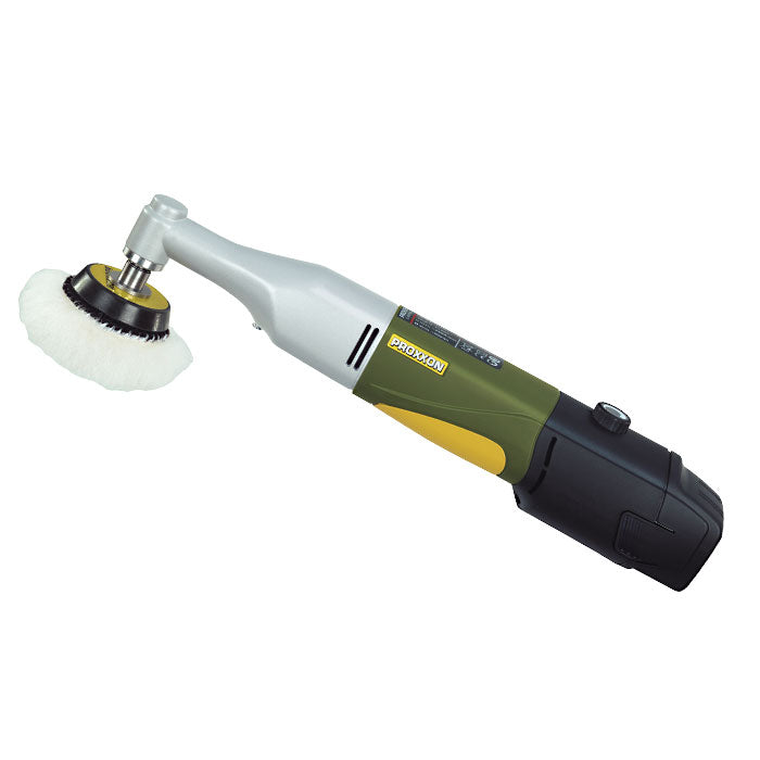 Proxxon WP/A Cordless Long Neck Angle Polisher 10.8V front view