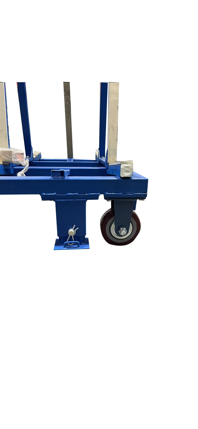 Weha Blue BD A frame for Stone Fabrication - close-up detail