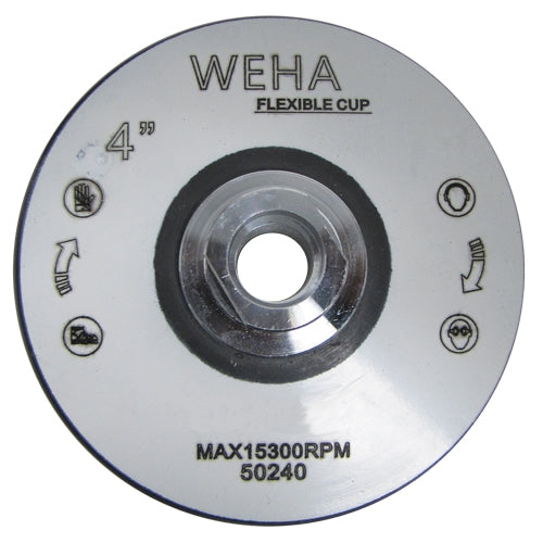 Weha 4" Aggressor Cupwheel Coarse for Stone Fabrication