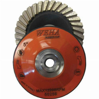 Weha Rubber Diamond Cupwheel