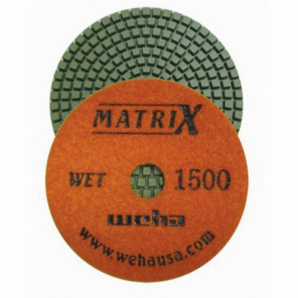 Weha Matrix 4 Wet Diamond Polishing Pads #50 to #3000 - additional view