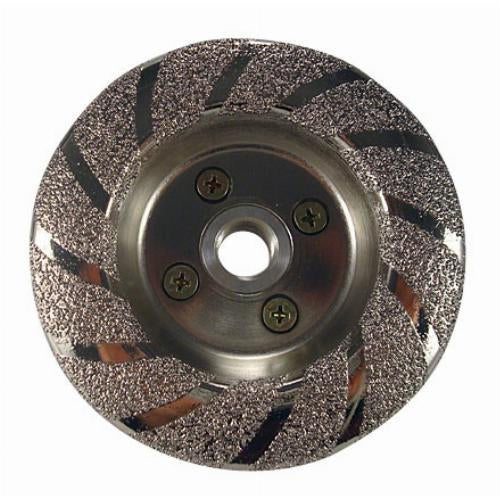Weha 4 inch Vacuum Brazed Contour Cup Wheel