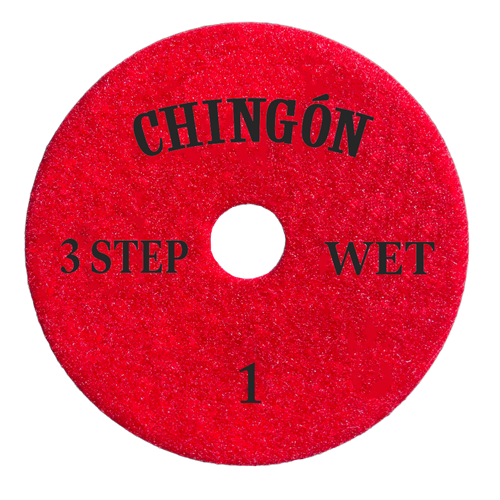 Tenax Chingon 4 Inch Premium 3 Step Polishing Pad for Granite and Quartz