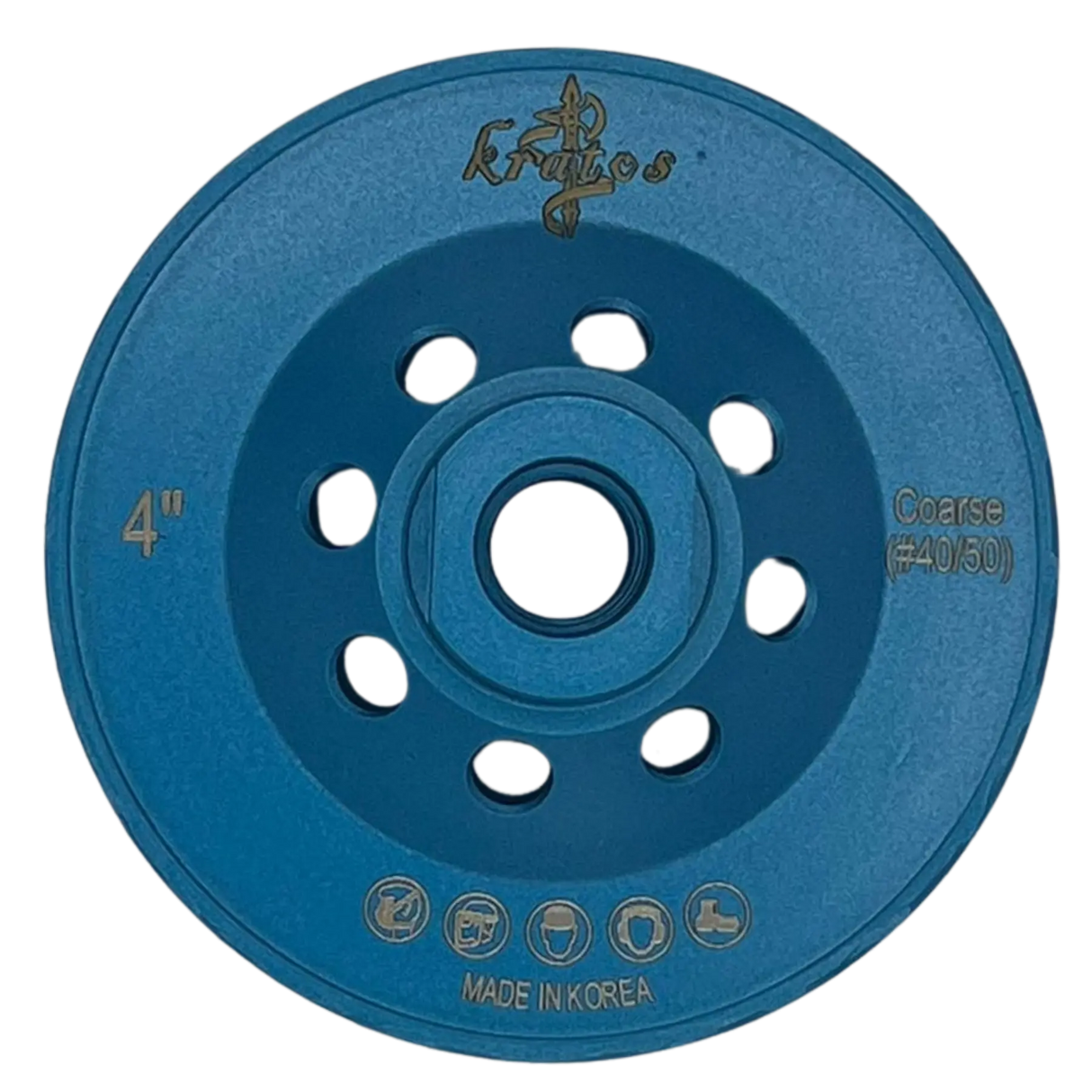 Kratos 4" Turbo Resin Filled Cup Wheel