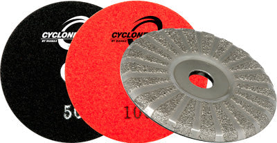 CYCLONE V2 VELCRO GRIND DISK
