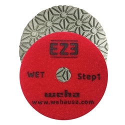 Weha 4“ EZ3 3 Step Diamond Polishing Pads