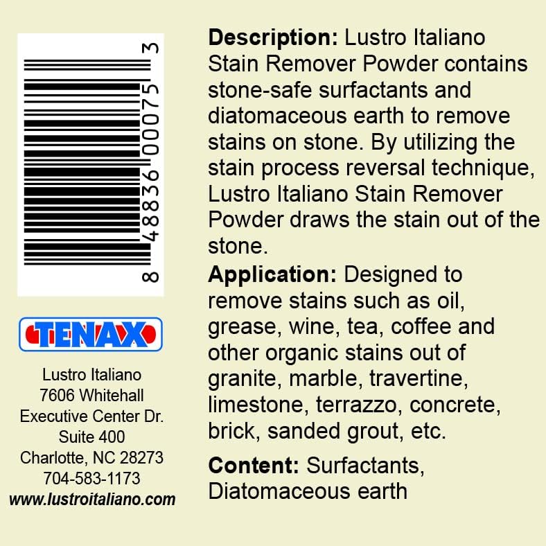 Lustro Italiano Stain Remover Powder (8 oz)