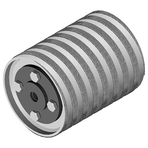 Weha 115mm x 140mm M14 Drum Very Fine 400 for Stripe-Scratcher Stone Texturing Tool