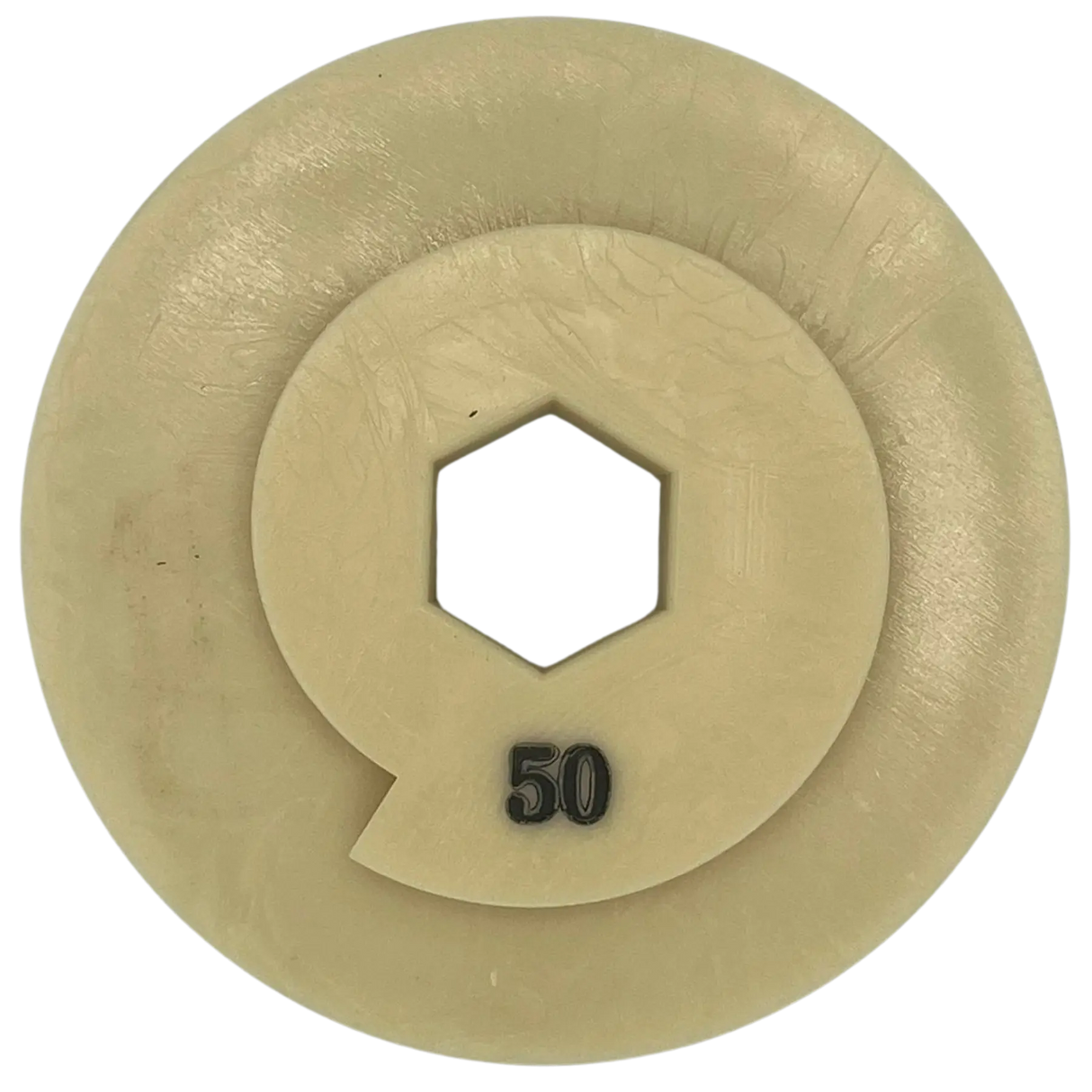 6" Akoka Straight Edge Disc With Snail Lock