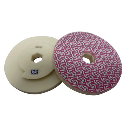 6" Weha Marble Snail Lock Polishing Pad