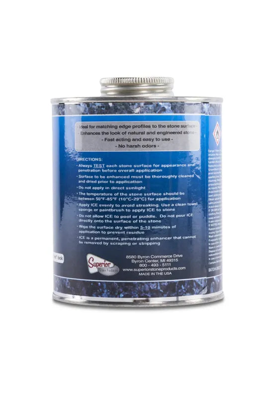 Superior ICE Instant Color Enhancement For NATURAL stone - packaging