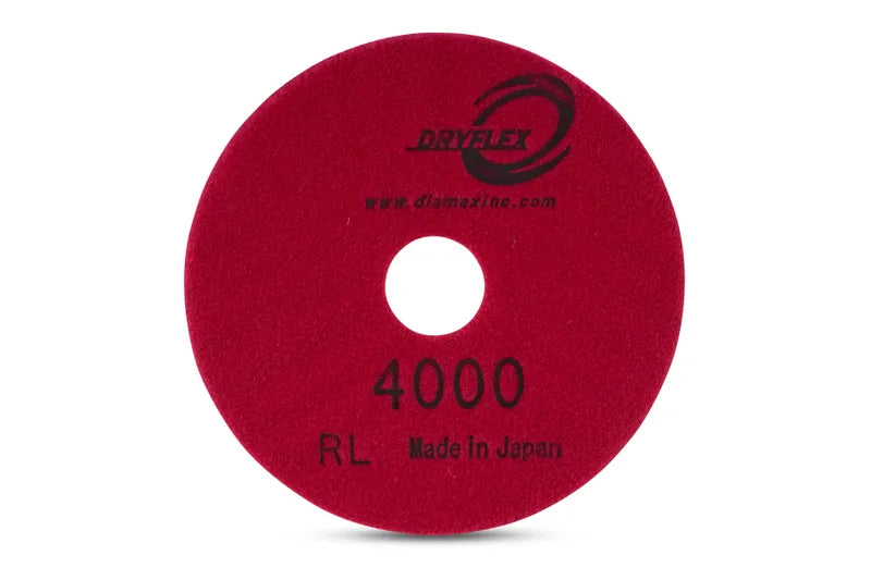 4 Cyclone Dryflex 4000 Grit Velcro Back