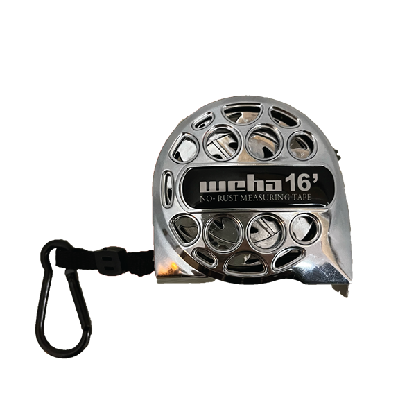 WEHA Stainless Steel Waterproof Tape Measure (16 ft)