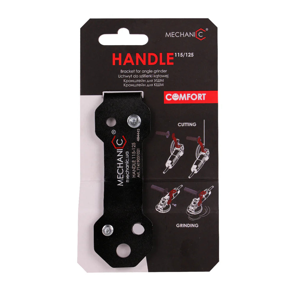 Ergonomic Angle Grinder Handle 4.5-5 Comfort & Precision - close-up detail