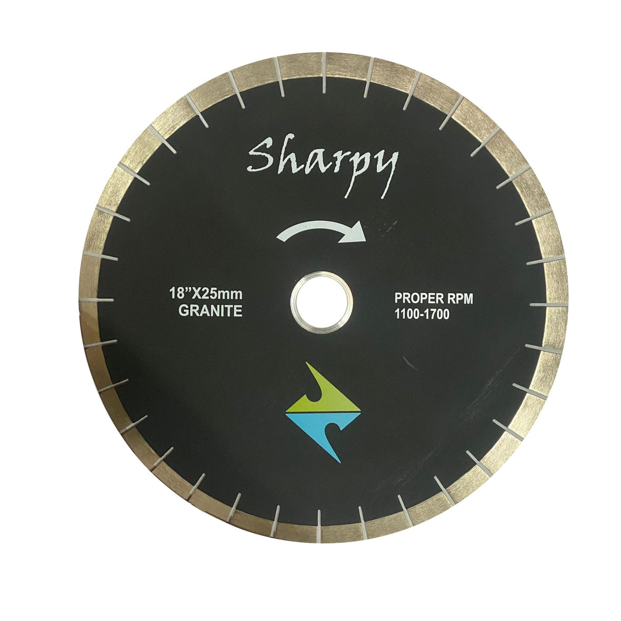 14" Premium Quality Bridge Saw Blade - 25 mm Pattern Segments