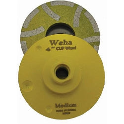 Weha 4” x 5/8”-11 Resin Filled Cupwheels