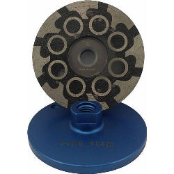 4”x5/8”-11 Weha Rubber Diamond Cupwheel