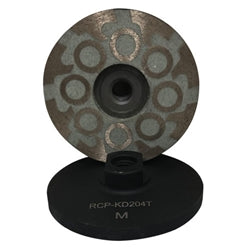 4”x5/8”-11 Weha Rubber Diamond Cupwheel