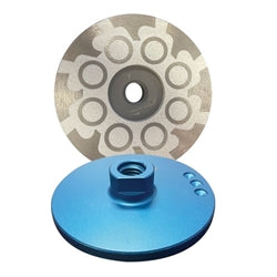 4”x5/8”-11 Weha Rubber Diamond Cupwheel