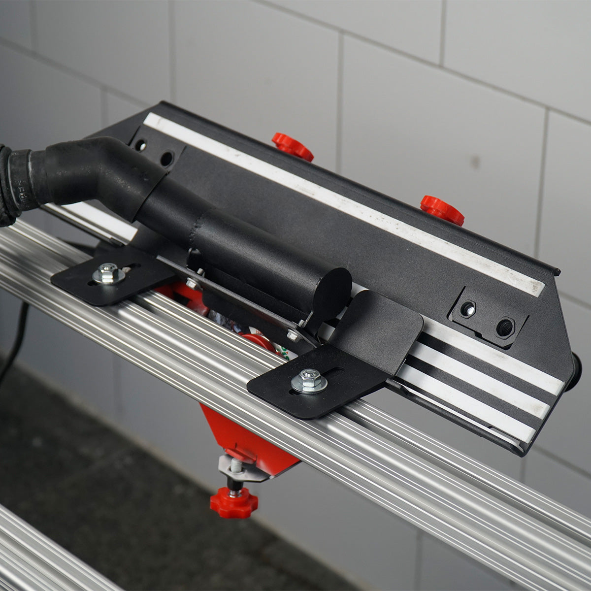 Mechanic SLIDER 45 PRO 2.0 Cutting Guard with DiStar Edge Dry 5" Diamond Blade for Jolly Edges