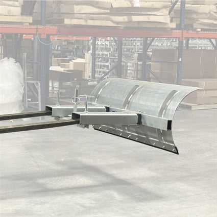 Weha ForkLift Snow Plow Attachment with Angle Adjustment - additional view