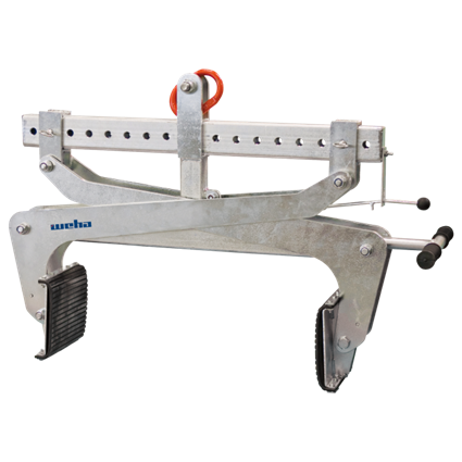 Weha Slab Grab Jumbo 2 R 1500 Scissor Lifter 3300 lb Capacity. 20"-39" width capacity for Granite, marble, Limestone, Concrete, Monuments, Concrete