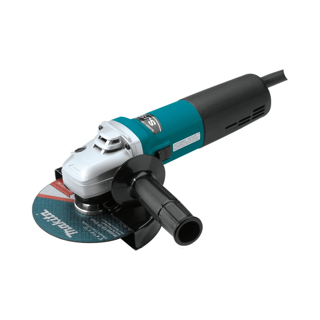 Makita SJS High-Power Angle Grinder 4.5 to 6 Inch for Stone Cutting