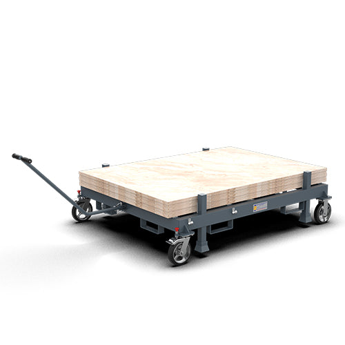 ABACO FLAT STACKING CART - AFSC060 — side view