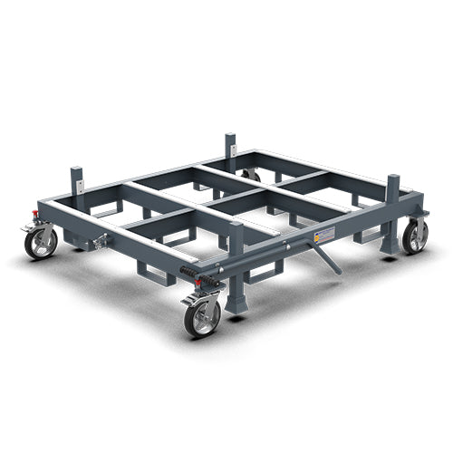 ABACO FLAT STACKING CART - AFSC060 — in use