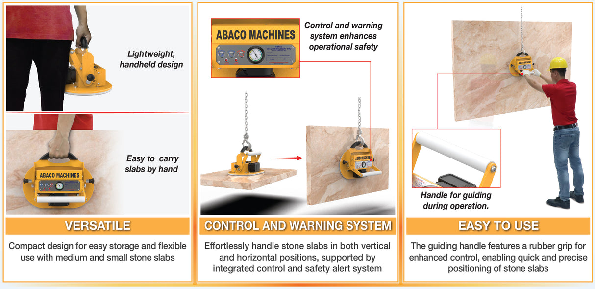 ABACO VACUUM MULTILIFT PRO - AVMP250-M2 — application