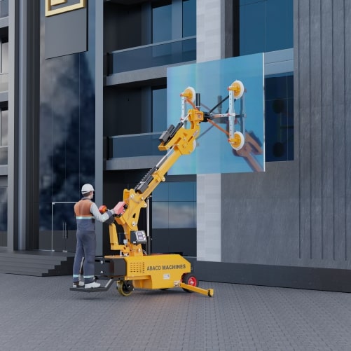 ABACO MULTI MATERIAL INSTALLATION PANEL TRANSPORT CART - AMITC400 — application
