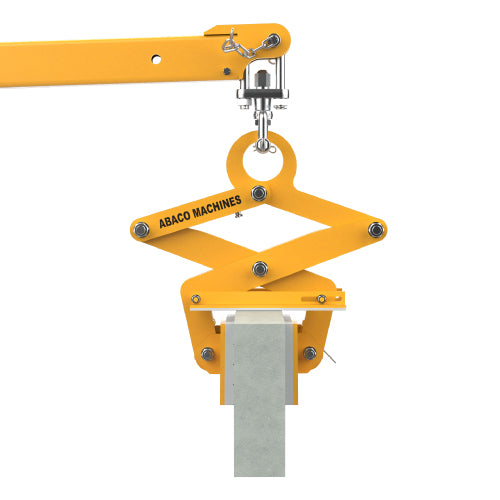 ABACO SCISSOR CLAMP SC150AL; SC350AL; SC400AL; SC100AL-M2 — close-up