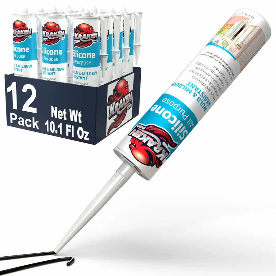 Kraken Bond Silicone All Purpose All Purpose RTV Silicone 10.1 Fl Oz