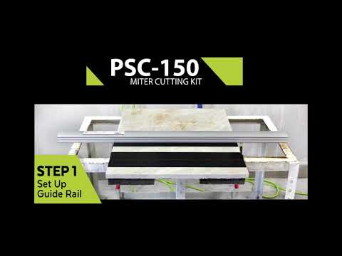 Alpha PSC-150 Miter Cutting Kit One System for Straight, Curve and ...