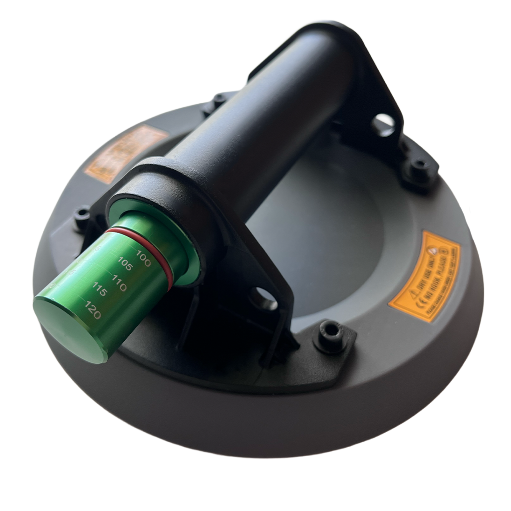 Tenax TuffCup Apollo 8" Manual Hand Pump Vacuum Suction Cup for Stone Fabrication
