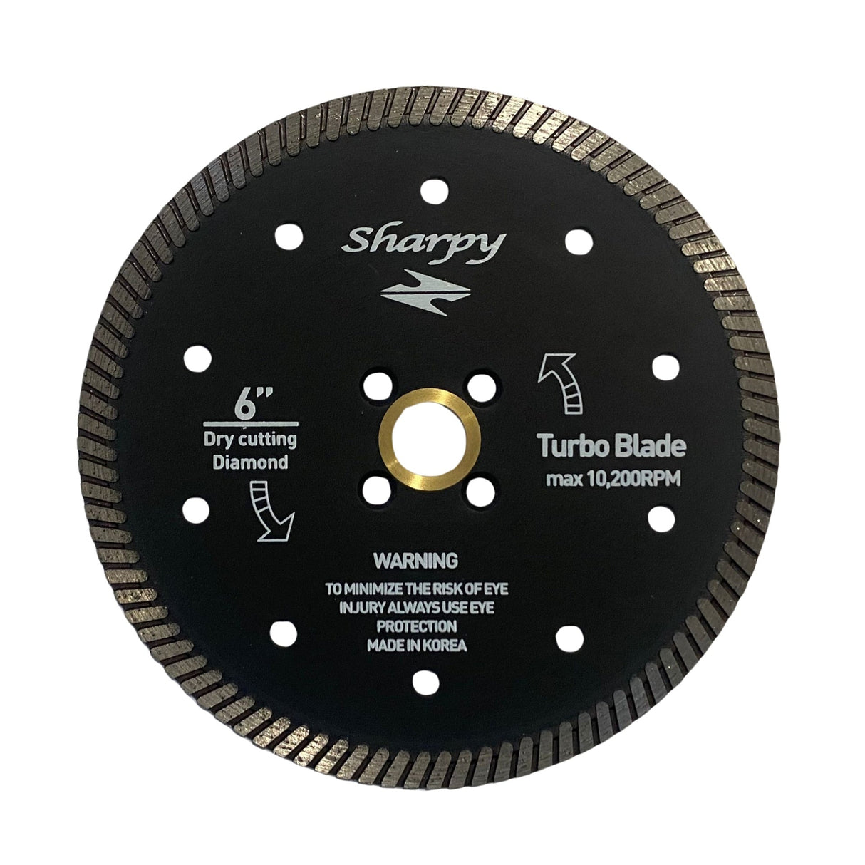 Sharpy 6" Super Premium Turbo Blade