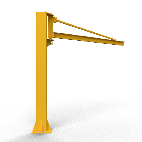 ABACO COLUMN ARTICULATE CRANE (JIB CRANE) - CAC50-6M — in use