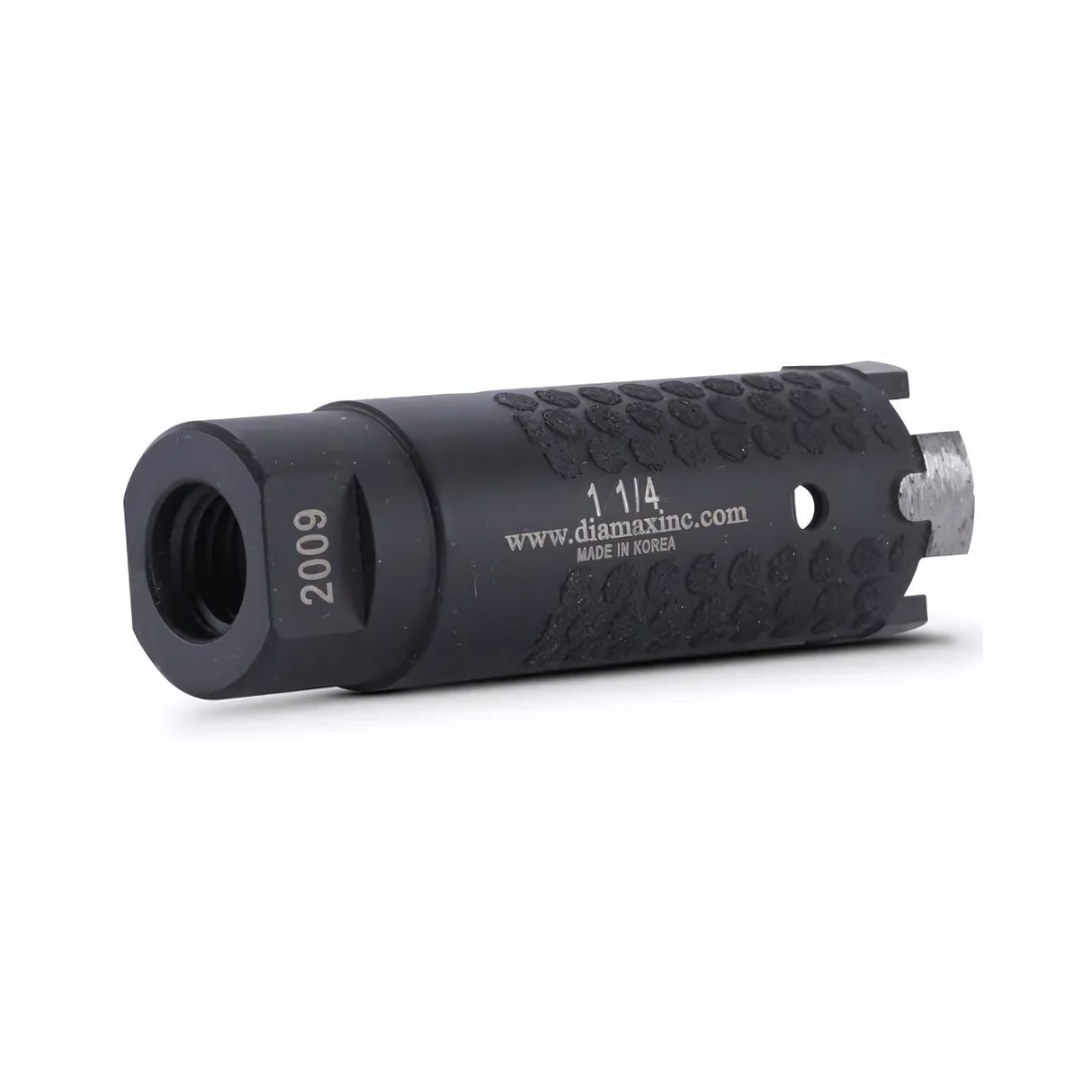 Diamax Cyclone Dry Wet Side Protection Core Bits - in use