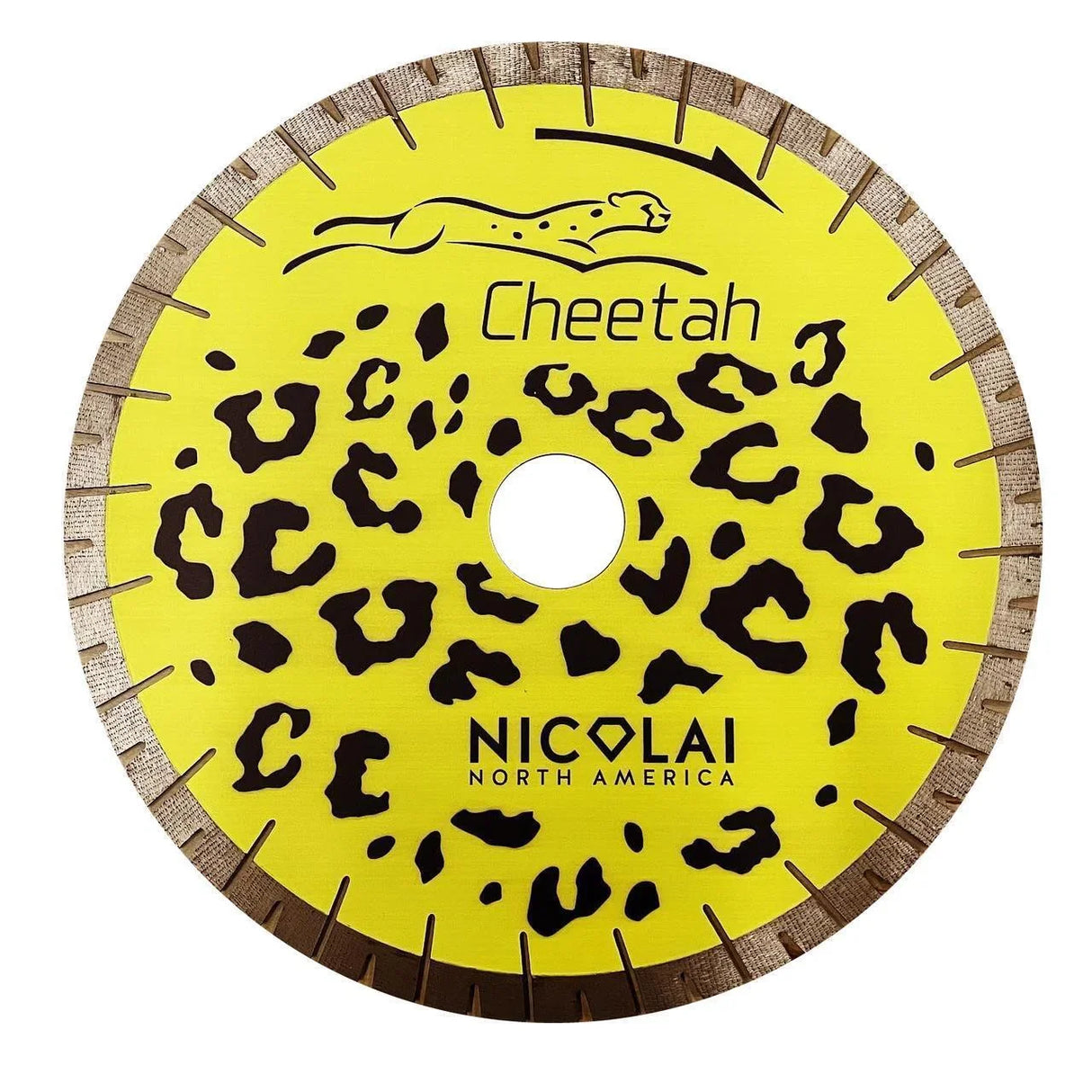 Nicolai Cheetah - 16" Silent Core Bridge Saw Blade for Blade Quartzite - Dynamic Stone Tools