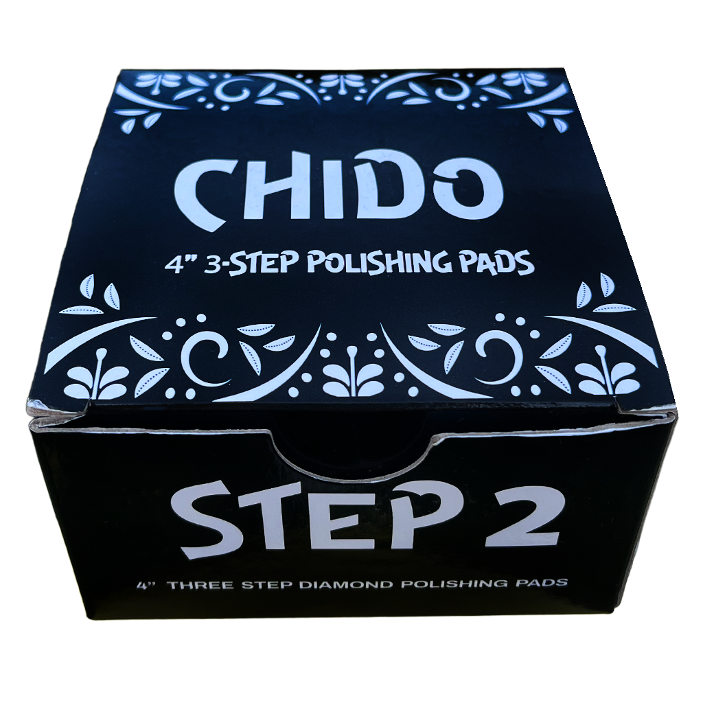 Tenax Chido 4 Inch 3 Step Polishing Pad for Granite and Quartz