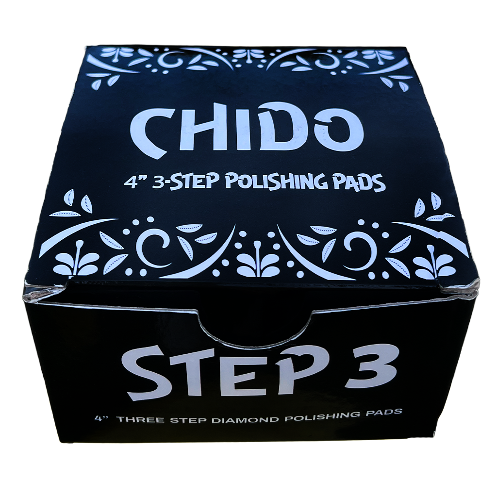 Tenax Chido 4 Inch 3 Step Polishing Pad for Granite and Quartz