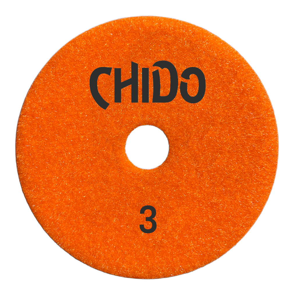 Tenax Chido 4 Inch 3 Step Polishing Pad for Granite and Quartz