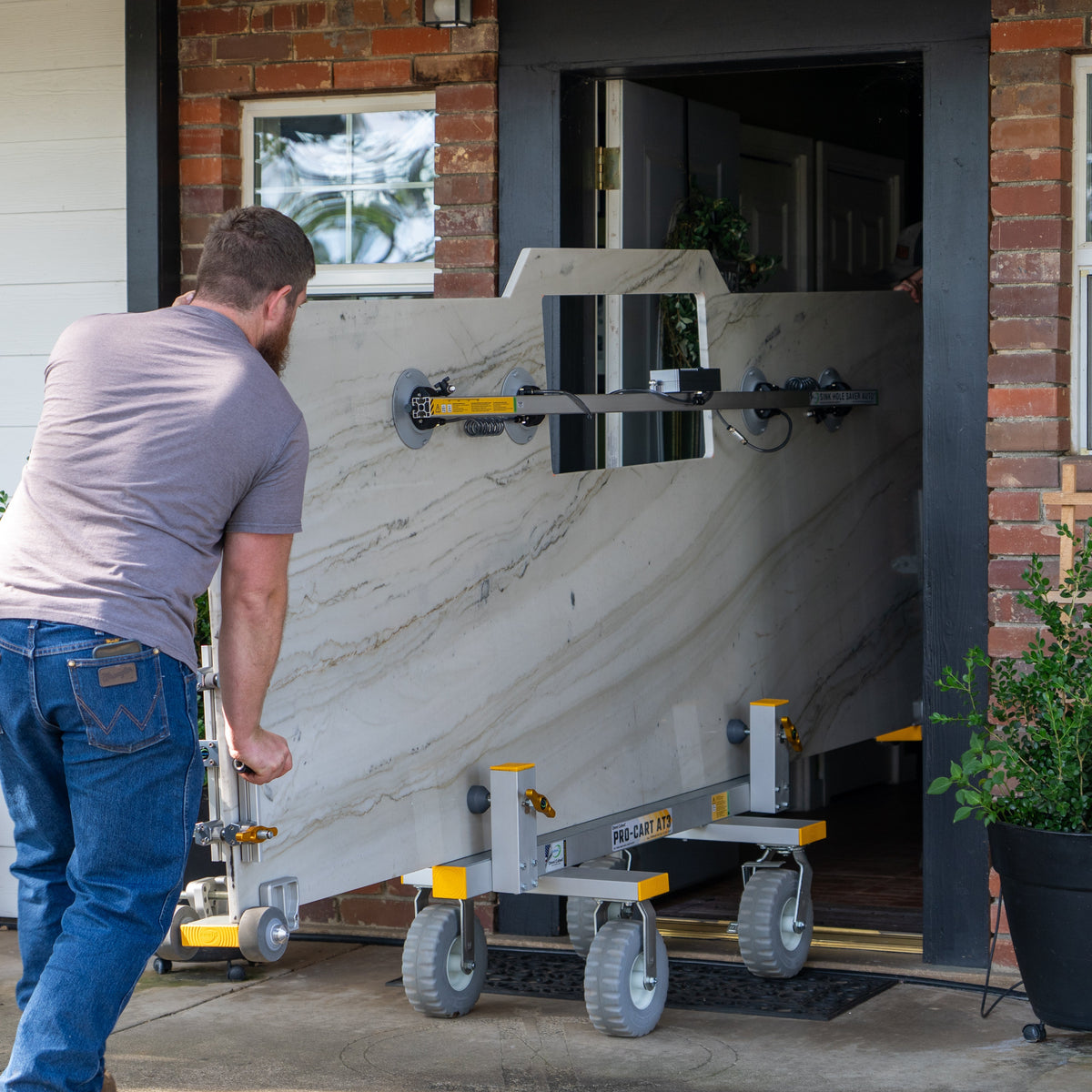 Omni Cubed Pro-Cart AT3 — 1,200 lb All-Terrain Slab Cart — product image