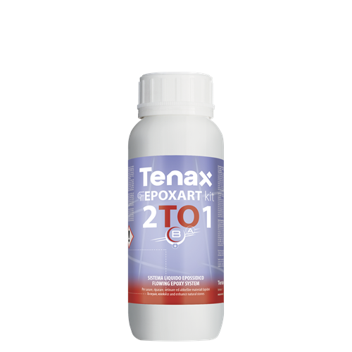 Tenax Epoxart Kit 2:1 (A+B) for Professional Stone Adhesive System