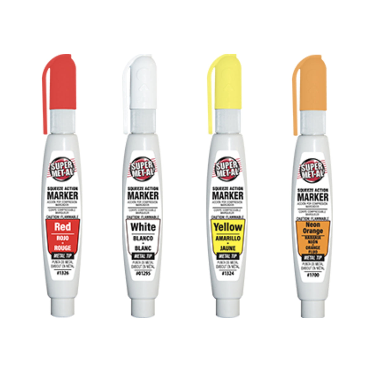 SKM Super Met-Al Squeeze Action Metal Tip Oil-Based Paint Markers - Dynamic Stone Tools