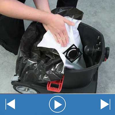 HEPA Wet/Dry Vacuum Safely Extracts Harmful Dust Directly from the Tool