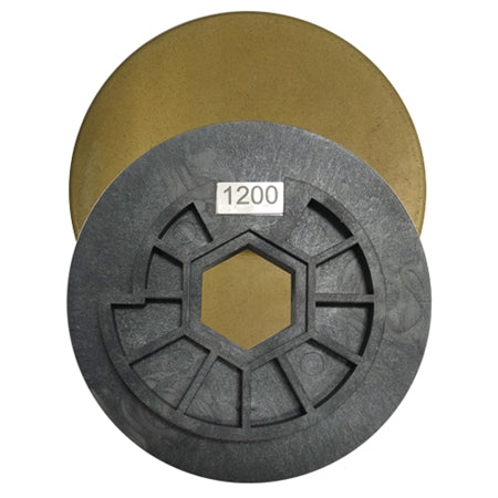 Tenax 5 Snail Lock Automated Edge Full Bullnose Polishing Wheel - additional view