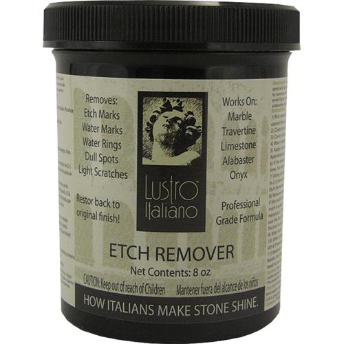 Tenax Lustro Italiano Etch Remover 8 Oz for Natural Stone Surfaces